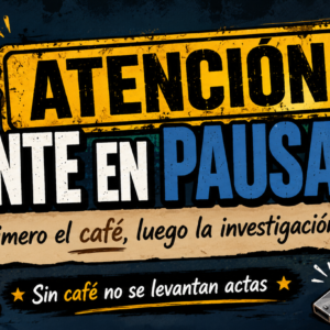 Taza Policía Agente en Pausa