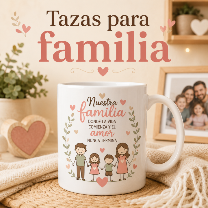 Tazas para familia