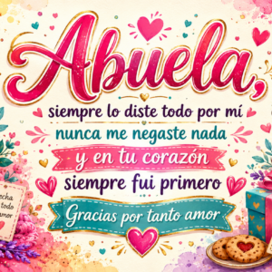 Taza Abuela Siempre lo Diste Todo por Mí