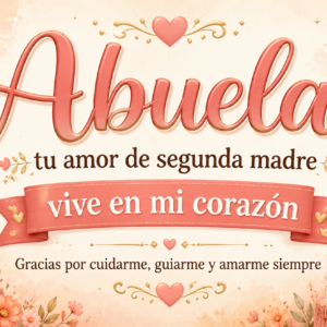 Taza Abuela Tu Amor de Segunda Madre Vive en Mi Corazón