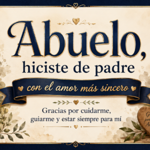 Taza Abuelo Hiciste de Padre con el Amor Más Sincero