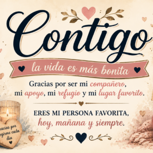 Taza Contigo la Vida es Más Bonita
