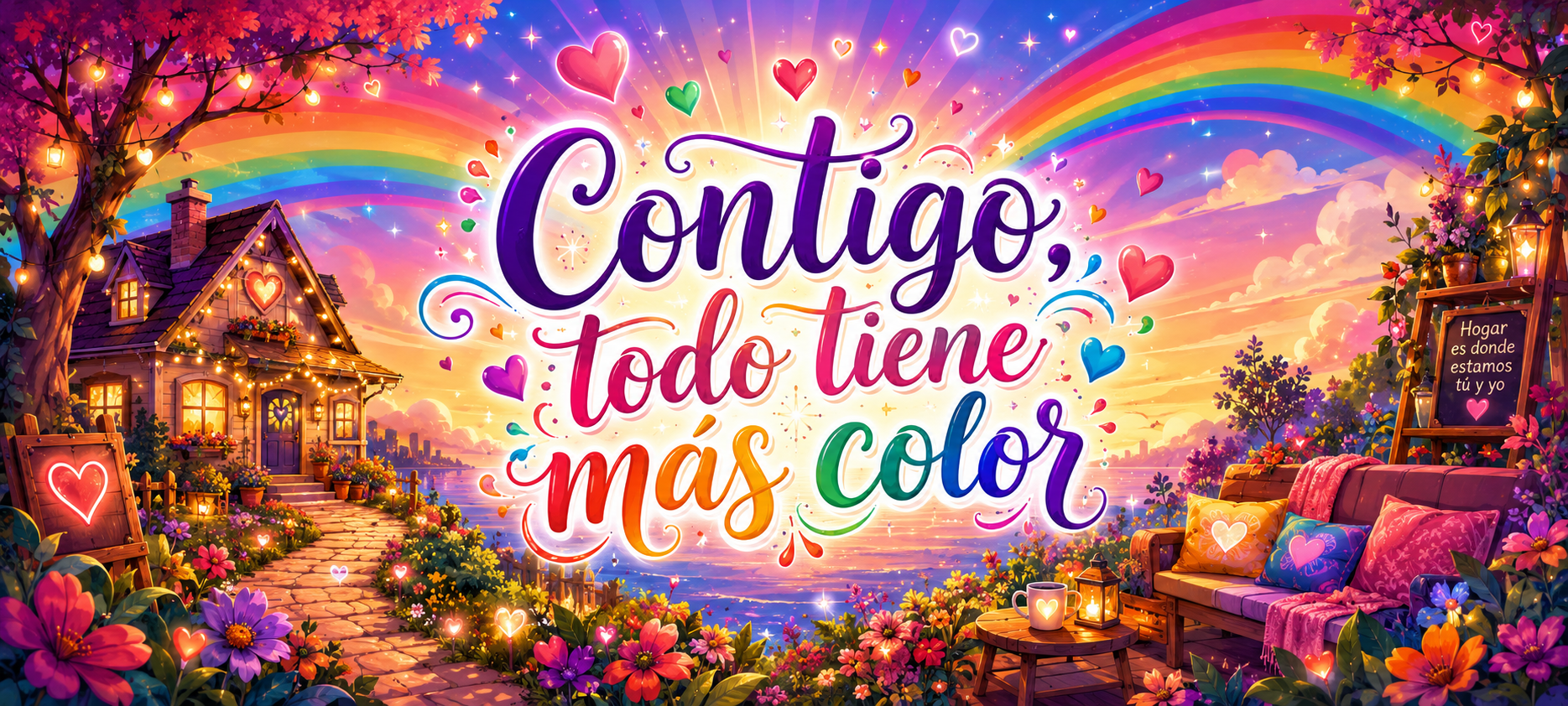 Taza Contigo Todo Tiene Más Color