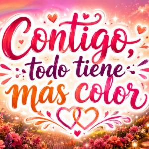 Taza Contigo Todo Tiene Más Color