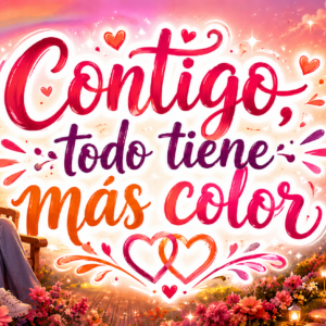 Taza Contigo Todo Tiene Más Color