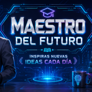 Taza Maestro del Futuro Inspiras Nuevas Ideas Cada Día