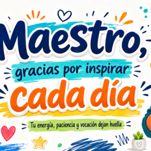 Taza Maestro Gracias por Inspirar Cada Día