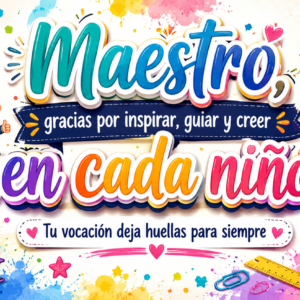 Taza Maestro Gracias por Inspirar, Guiar y Creer en Cada Niño