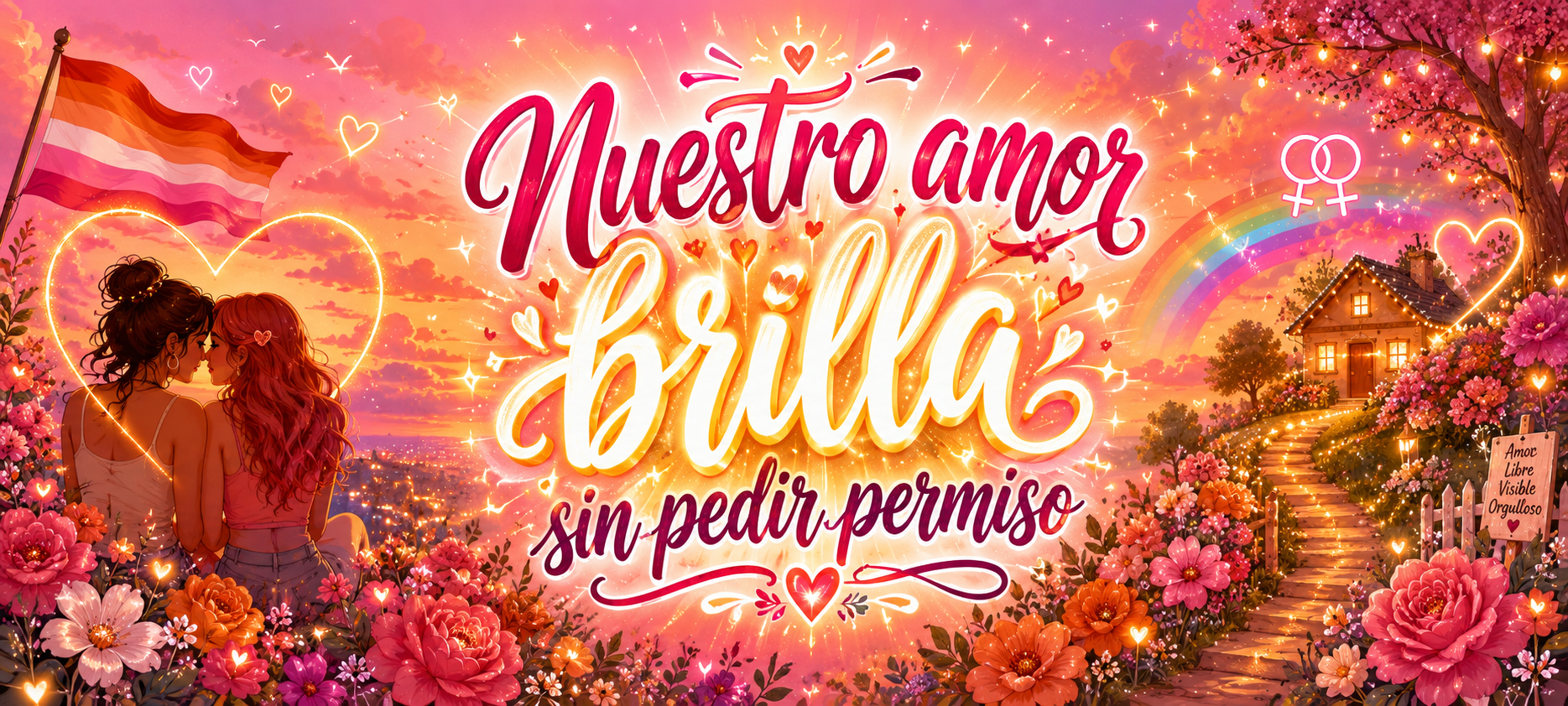 Taza Nuestro Amor Brilla Sin Pedir Permiso