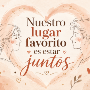 Taza Nuestro Lugar Favorito es Estar Juntos